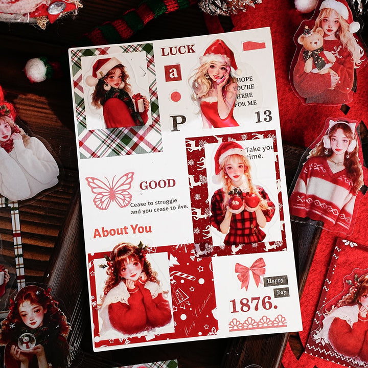 Christmas Surprise PET Sticker Set - Desk Cosmos