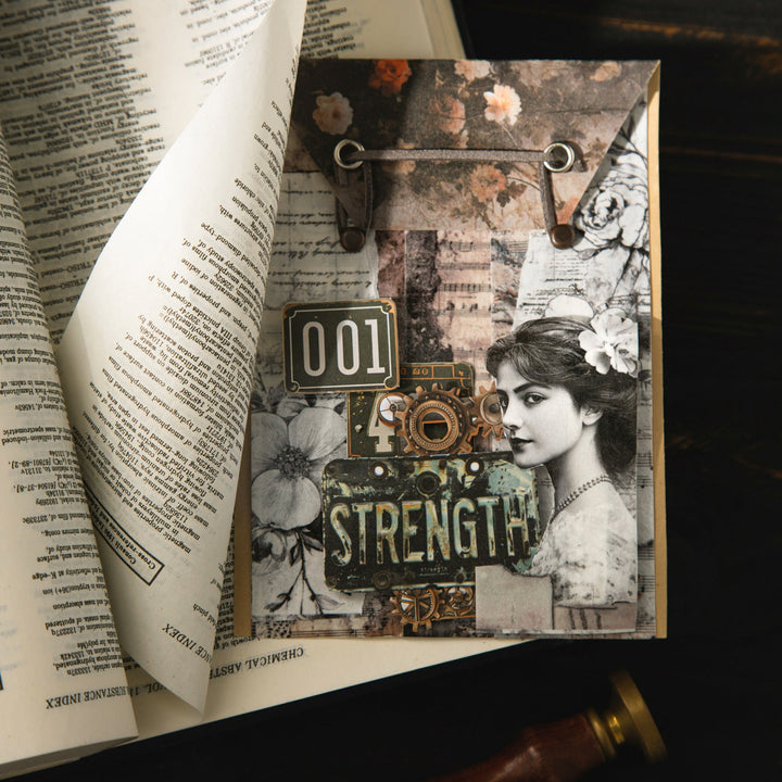 Vintage Washi Tape – Characters, Sheet Music, Manuscripts, Roses - Desk Cosmos