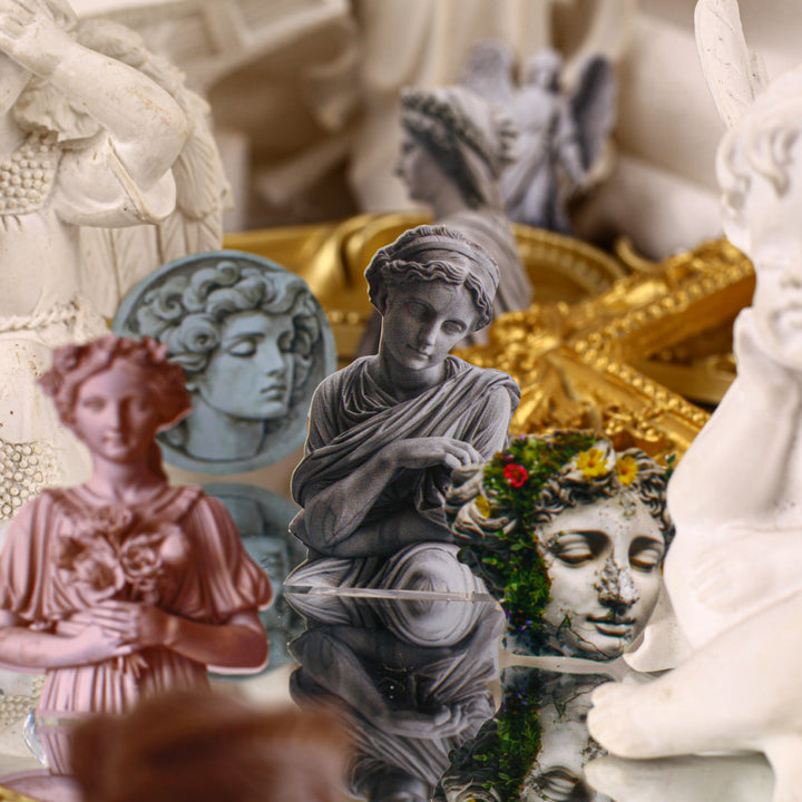 Classical Roman Column Stickers - Desk Cosmos