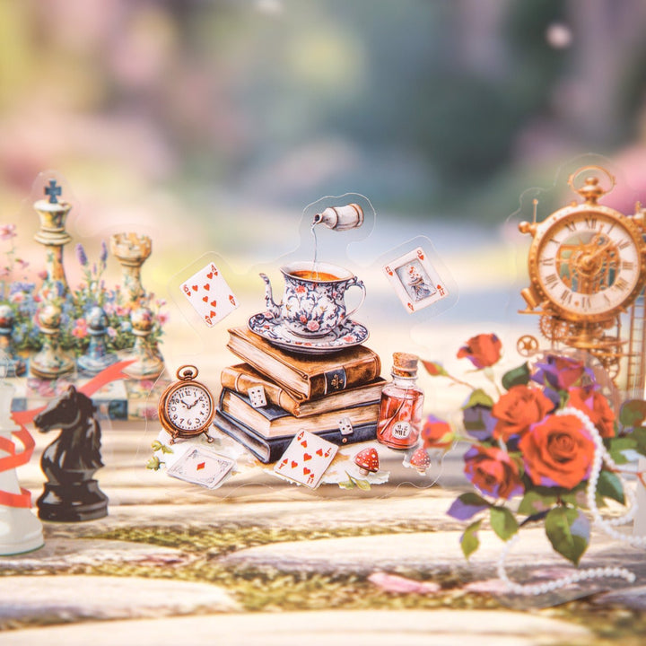 Alice's Time Game PET Stickers - Desk Cosmos
