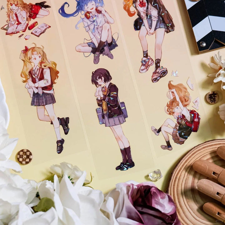 Japanese Kawaii Girl PET Tape - Desk Cosmos