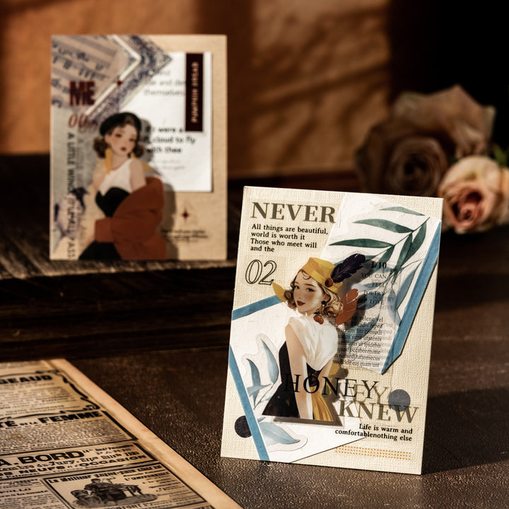 Los Angeles Stylish Women Sticker Books - Desk Cosmos