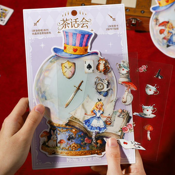Dreaming in Wonderland Magic Stickers - Desk Cosmos