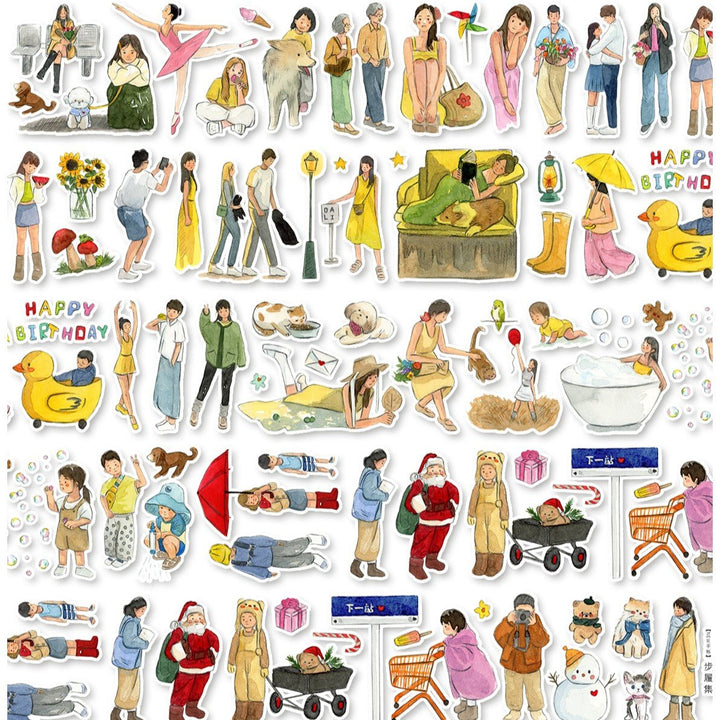 Beautiful Moments In Life Die - cut Tape - Desk Cosmos