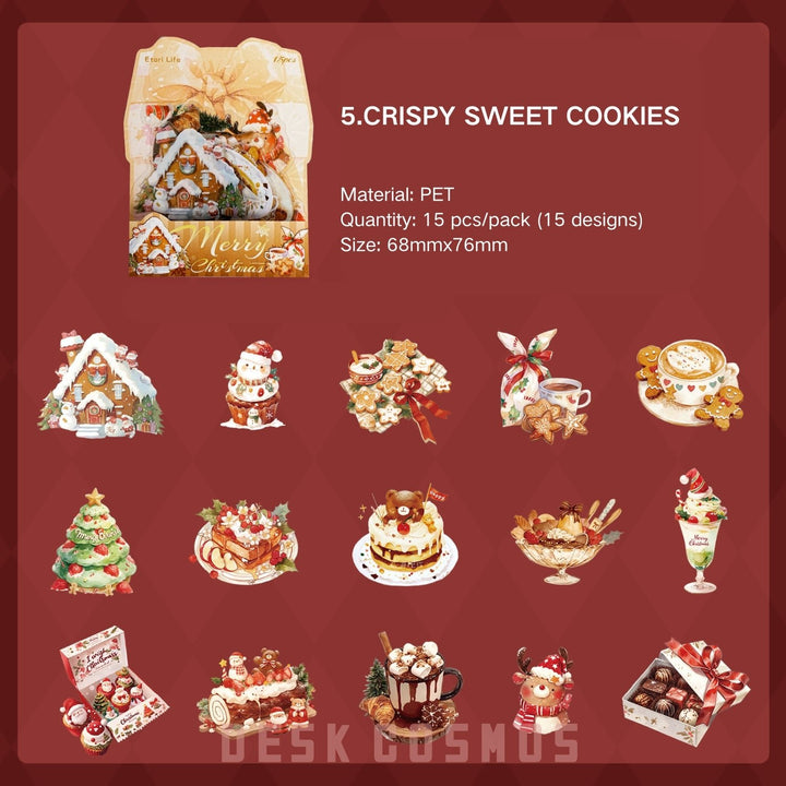 Christmas Surprise PET Sticker Set - Desk Cosmos