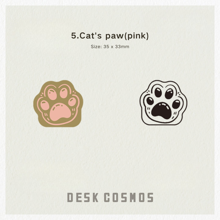 Cute Animal Brass Clip Artistic Flair for Your Planner