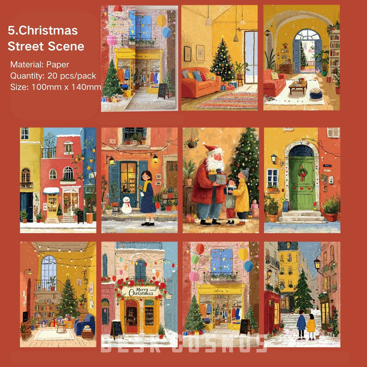 Christmas Appointment Series Journaling Paper Pack - Desk Cosmos