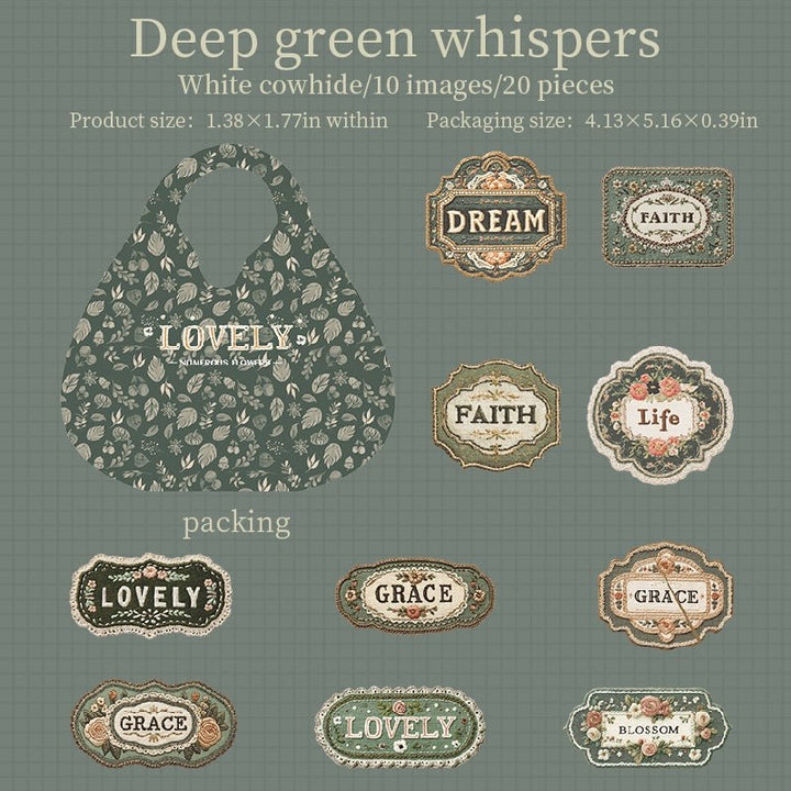 Flowers Embroider Cardstock Stickers Scrapbooking Tape Suitable For Art Projects