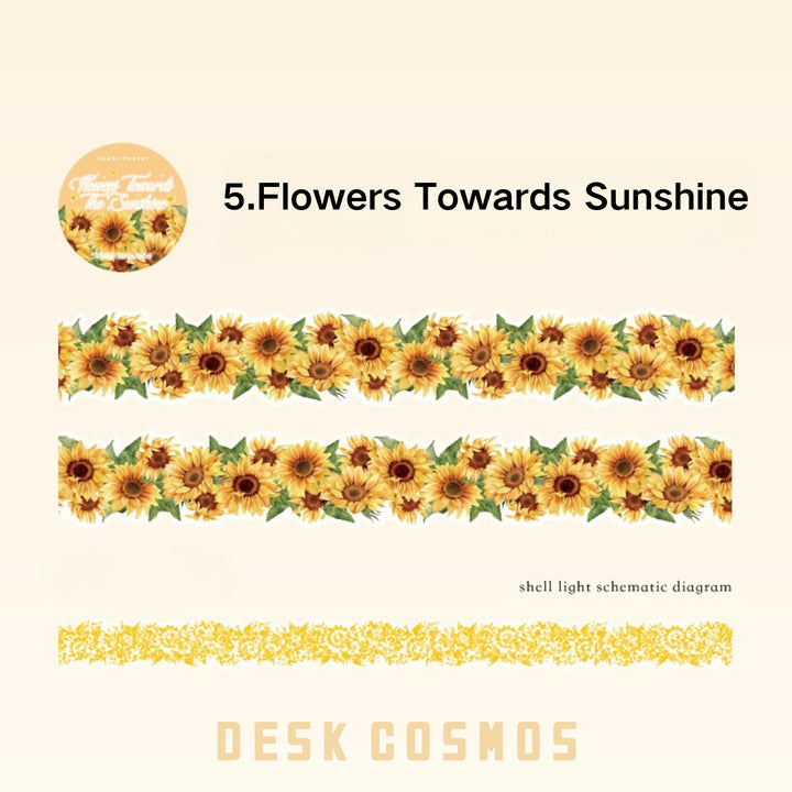 Blossom Dream Series PET Tapes Ideal for Junk Journal Lovers