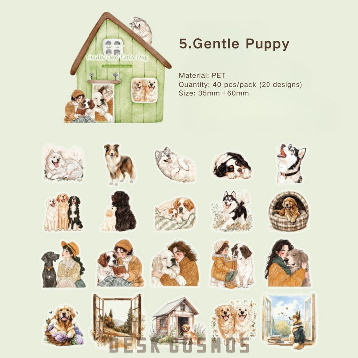 Cute PET Decoration Stickers LittlePet Paradise Style