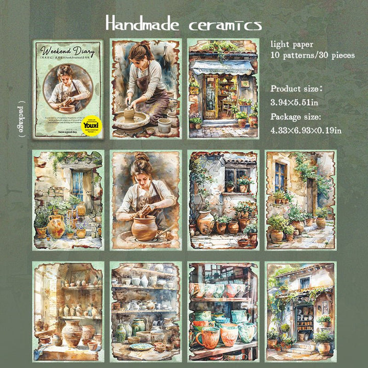 Weekend Diary PET Journal Supplies for Beginners