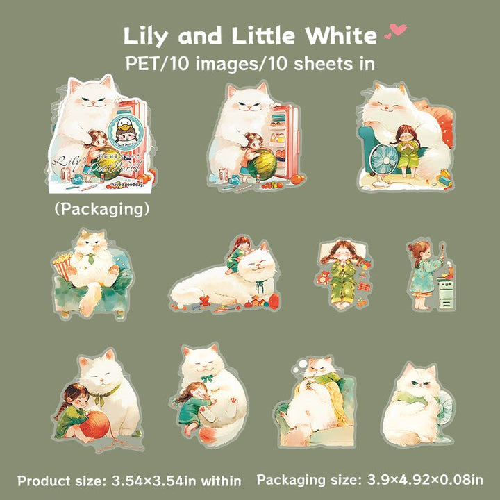 Lily's Pet World PET Stickers for Personalizing Diaries