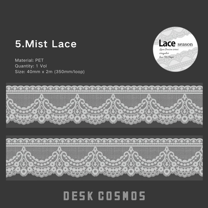Romantic Lace Tapes Lace Season Craft Supplies