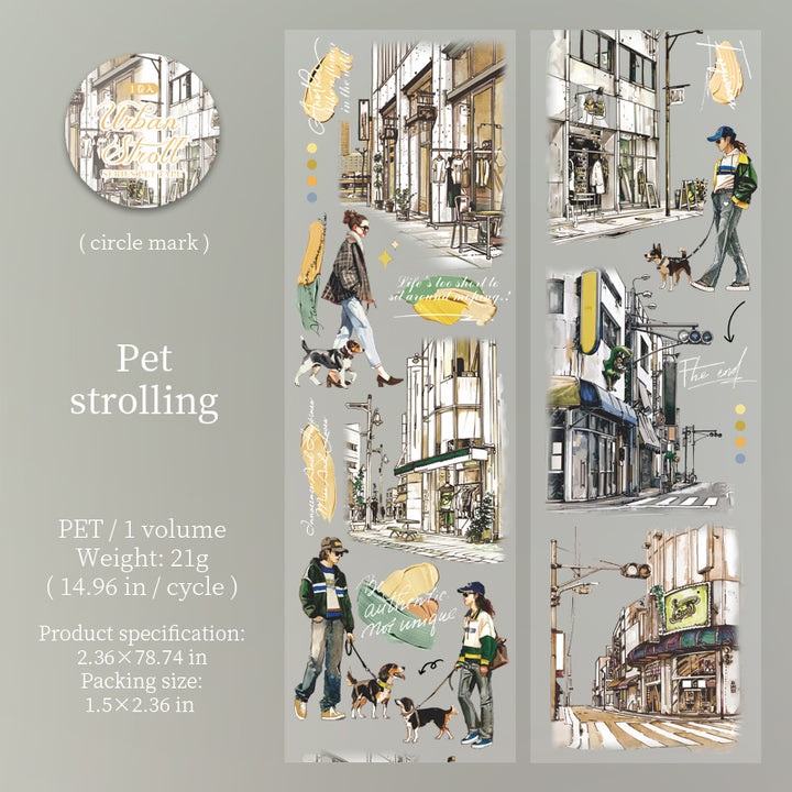 Urban Stroll Tape Urban Journal Trendy City Design