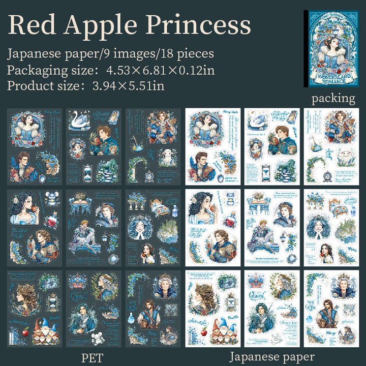 Magical Stickers Fairy Tale Sequels Pack Creative Collage