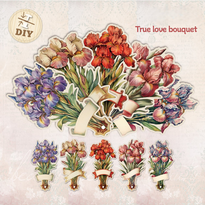 Vidor Series True Love Bouquet Bookmark Wedding Inspired Design