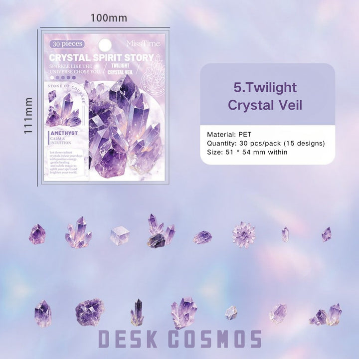 Crystal Tale Magic Stickers Scrapbook DIY