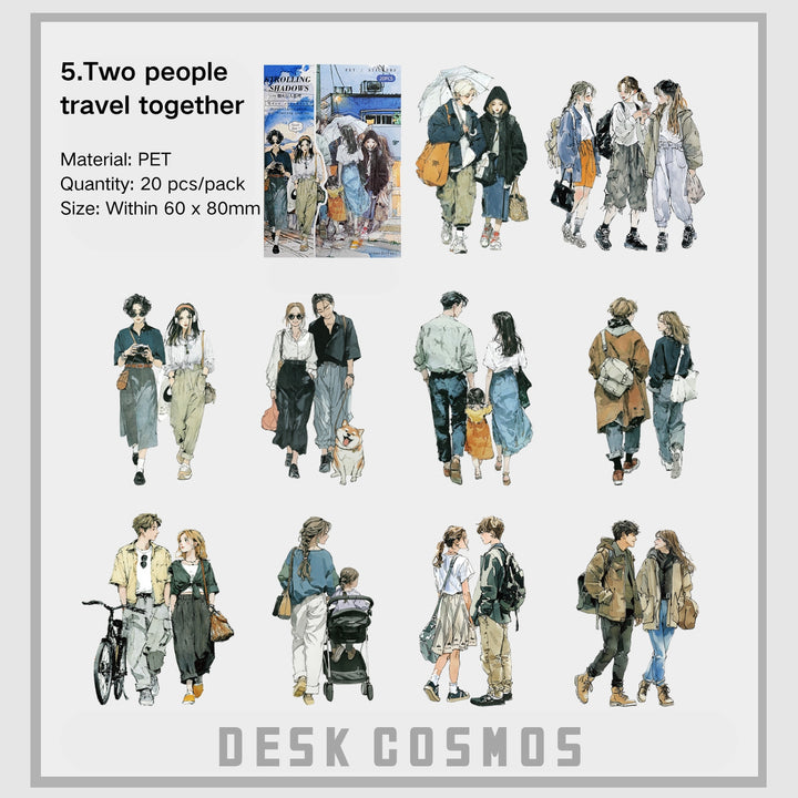 Fireworks Pedestrian Series PET - Desk Cosmos