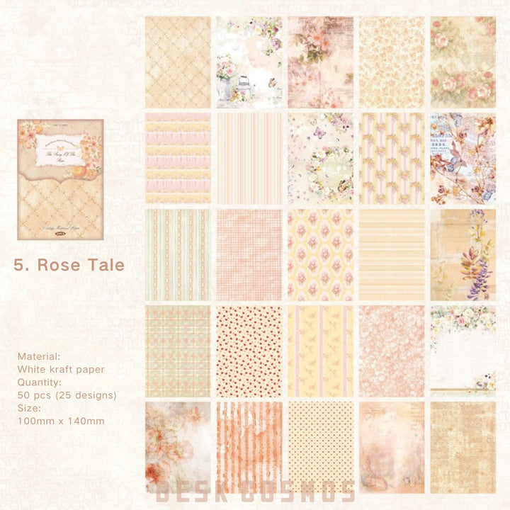 Nature Collage Paper Fresh Breeze daily memo sheet