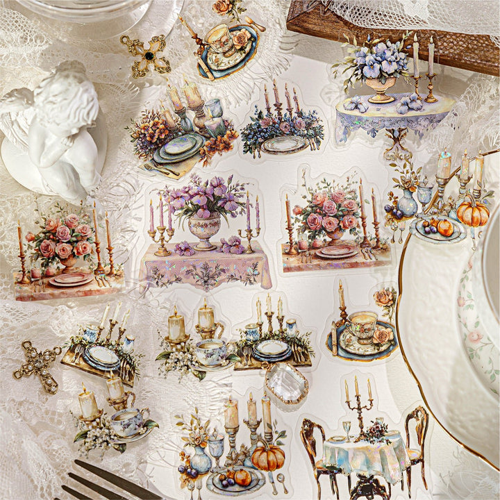 Candle Holder Decorative Stickers - Desk Cosmos