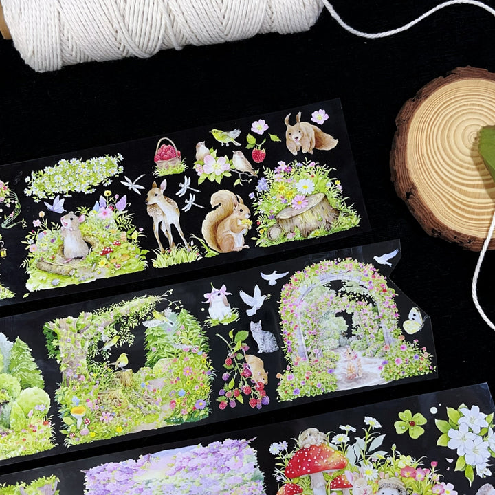 Four Seasons in Fairy Tale Forest PET Tape - Desk Cosmos