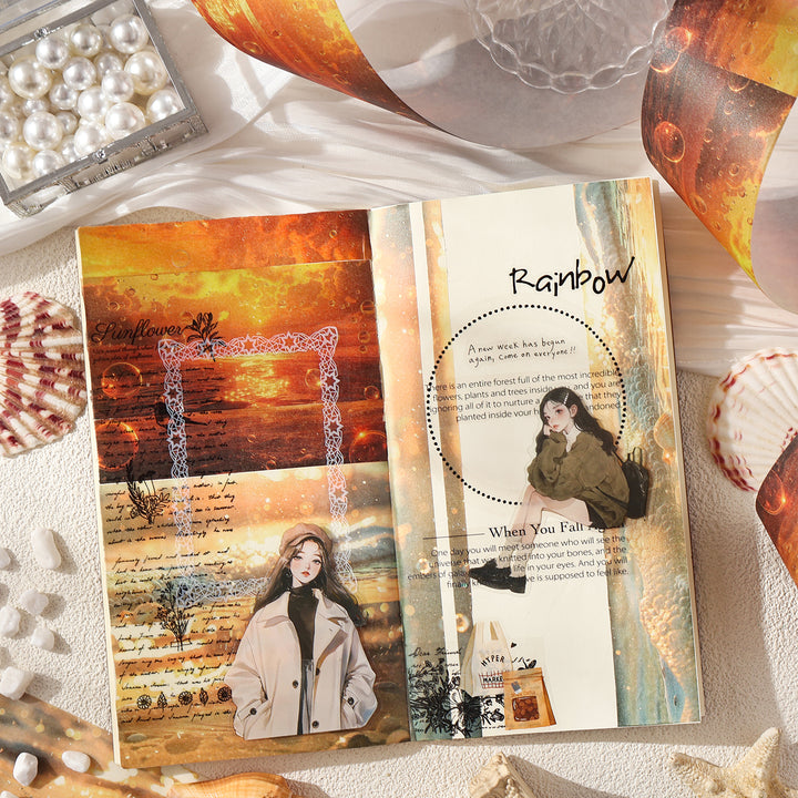 Fantasy Sea Waves PET Tape - Desk Cosmos