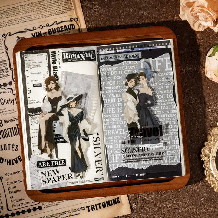 Los Angeles Stylish Women Sticker Books - Desk Cosmos