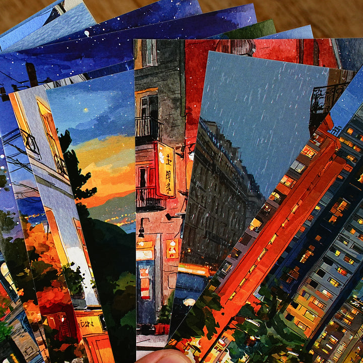 Nature Inspired Scenic Cardstock - Desk Cosmos