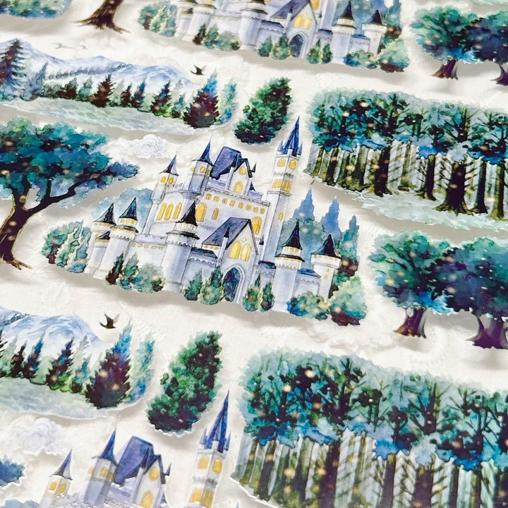 Firefly Castle Vintage PET Tape - Desk Cosmos