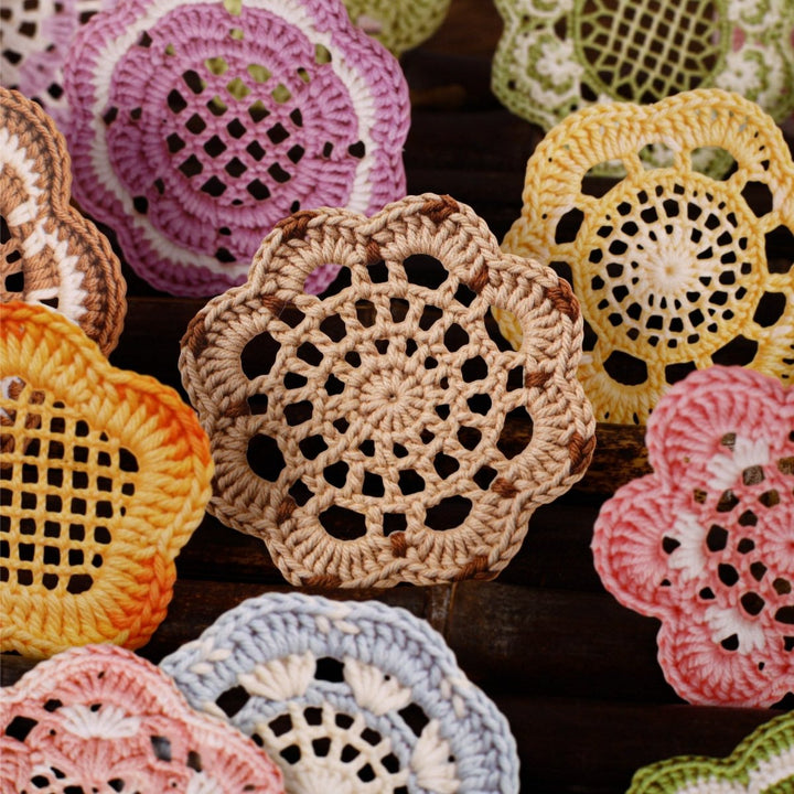 The Lace Doilies From Her Mother’s Home Stickers - Desk Cosmos