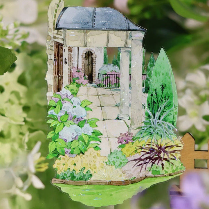 Rose Garden Memory Walk PET Tape - Desk Cosmos