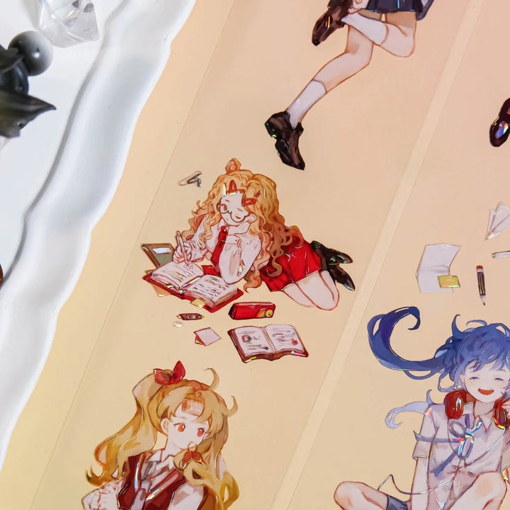 Japanese Kawaii Girl PET Tape - Desk Cosmos