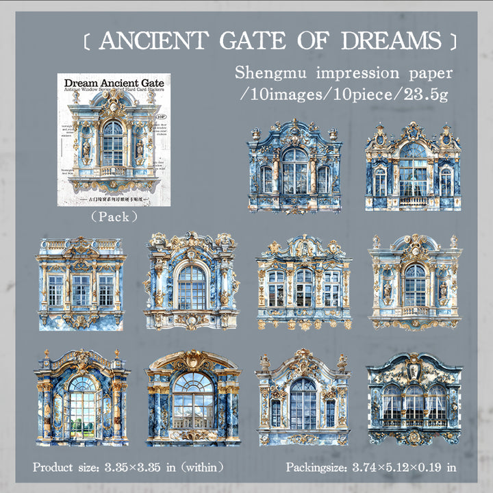 Old Doors and Windows ANCIENT GATE OF DREAMS Dreamy Gate Cutout