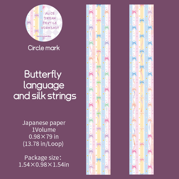 Alice Dream Sweet Design Tape for Cute Decor