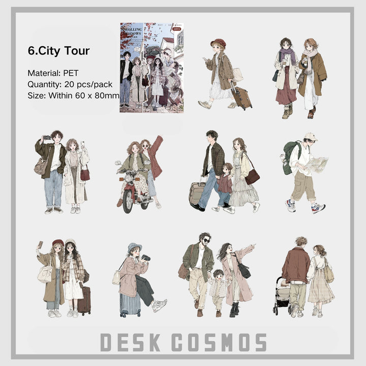 Fireworks Pedestrian Series PET - Desk Cosmos