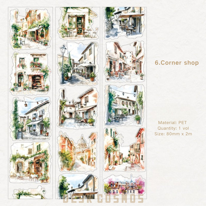 Corner Of The World pet roll sticker for artistic decorating