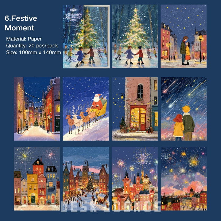 Christmas Appointment Series Journaling Paper Pack - Desk Cosmos