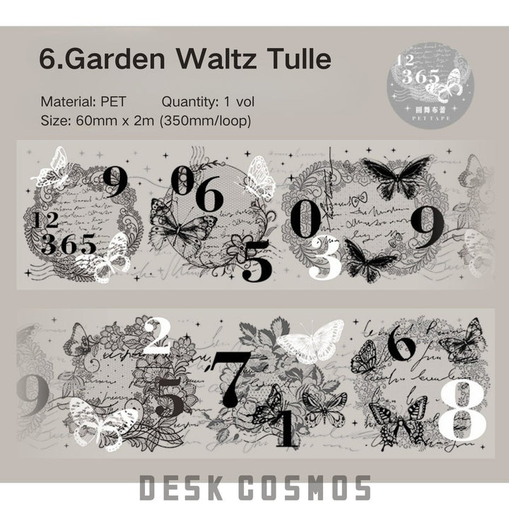 The Dream of Lace Dreamy PET Tape for Creative Planning