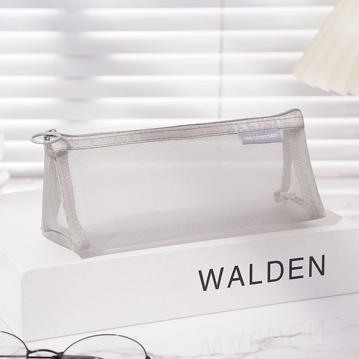 Minimalist Tool Bag Mesh Makeup Organizer Pouch