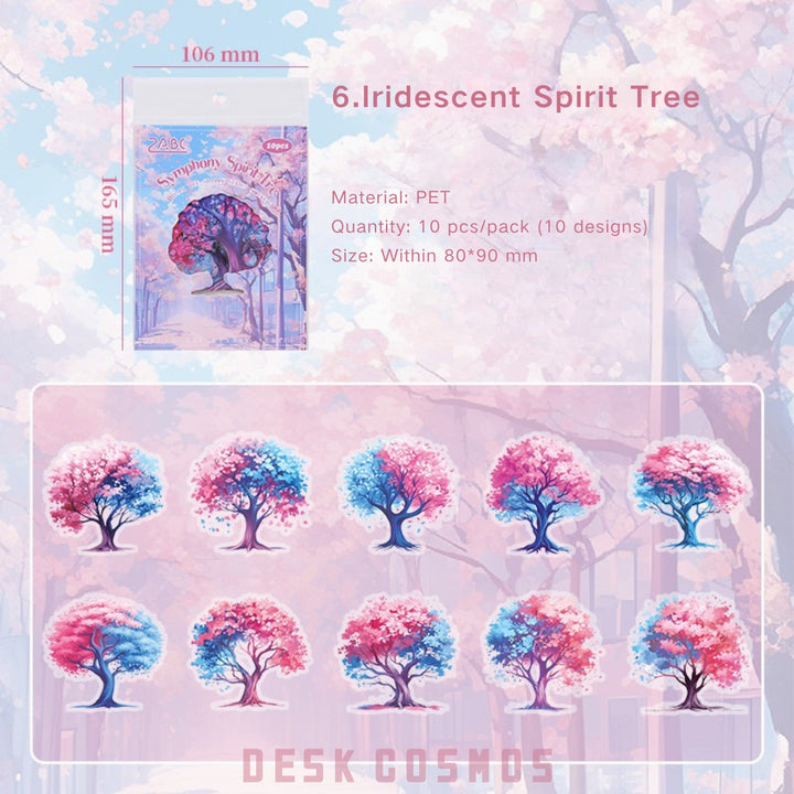 Beautiful Dreams and Shadows Colorful Spirit Tree Artistic Journal Decor