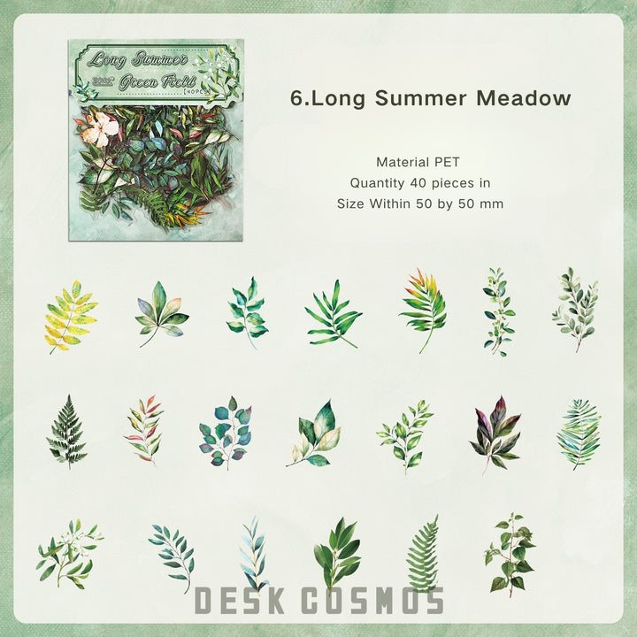 Flowers Dreams Decorative Stickers Nature Theme Suitable For Scrapbook
