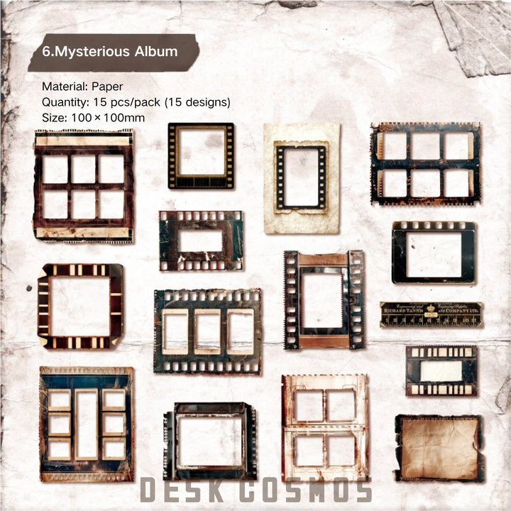 Vintage Quote Fragment Stickers - Desk Cosmos