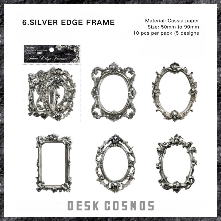 Silver Light and Shadow Embossed Background Paper Suitable for Scrapbook