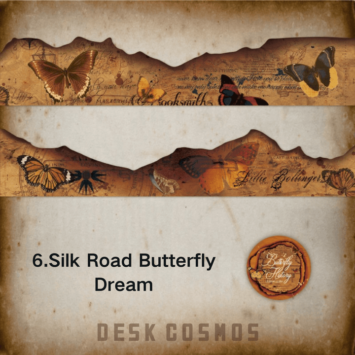 Butterfly Epic Series Silk Road Butterfly Dream Ephemeral Washi Tape