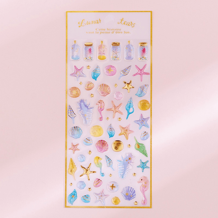Dreamy Resin Collection Wishing Bottle Fantasy Scrap Stickers