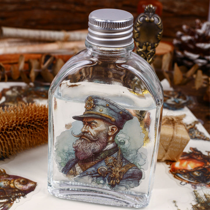 Age of Steam Series Steampunk PET Stickers - Desk Cosmos