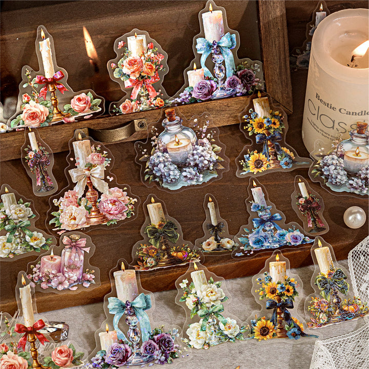 Candle Holder Decorative Stickers - Desk Cosmos