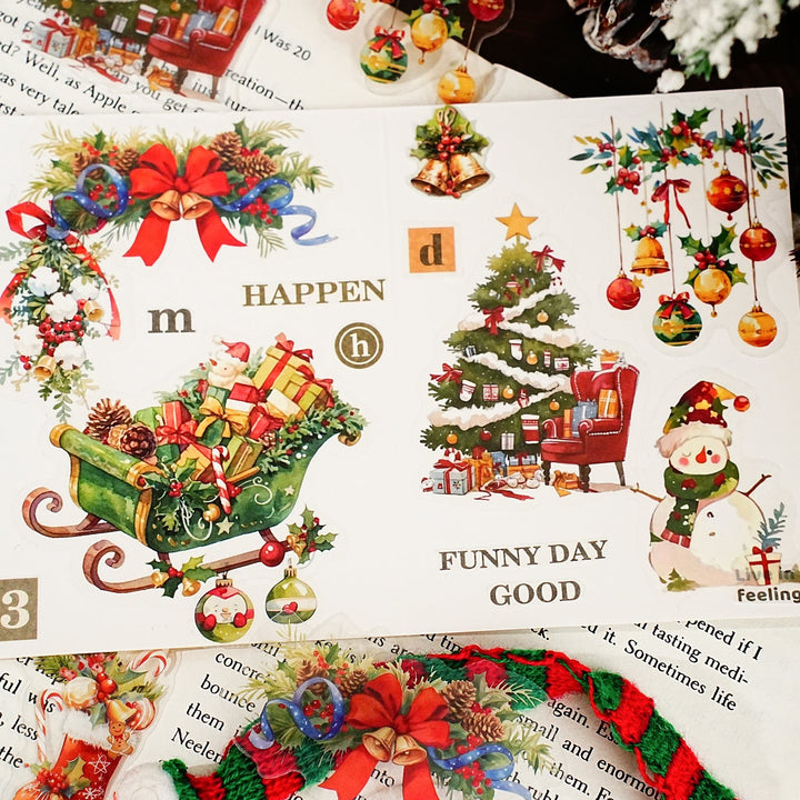 Christmas Surprise PET Sticker Set - Desk Cosmos