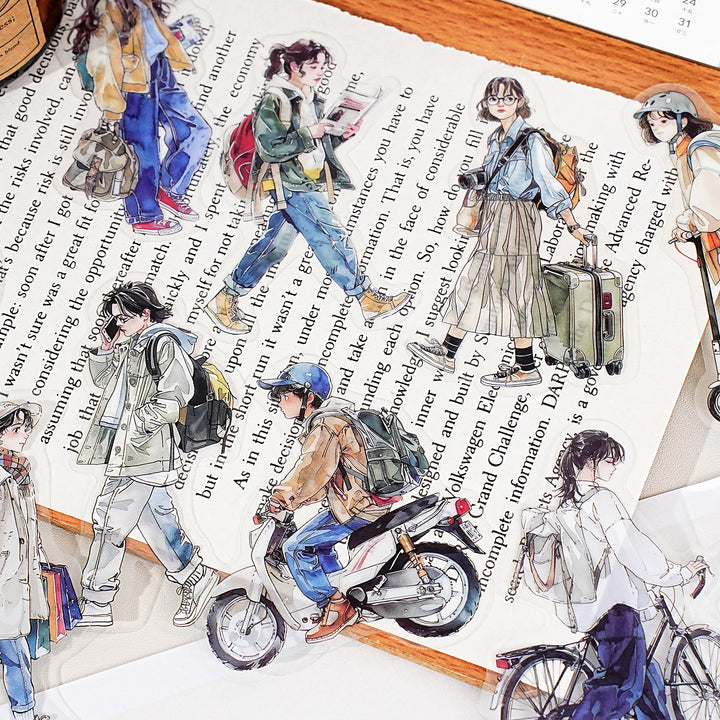 Fireworks Pedestrian Series PET - Desk Cosmos