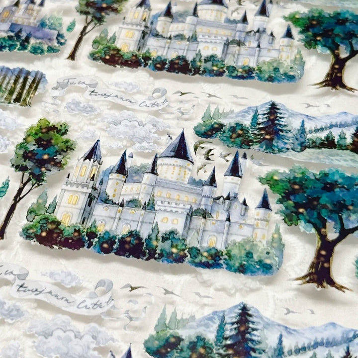 Firefly Castle Vintage PET Tape - Desk Cosmos